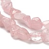 Natural Rose Quartz Beads Strands G-P497-01E-79B-4