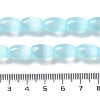 Macaron Color Natural Selenite Beads Strands X1-G-B102-A01-06-4