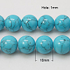 Synthetic Turquoise Beads Strands LS-TURQ-H038-10mm-XXS09-2