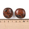 Natural Mahogany Obsidian Beads G-G348-01B-44-3