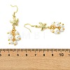 304 Stainless Steel Pendant Dangle Earrings EJEW-JE07232-02-5