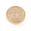 Christmas Series Wax Seal Brass Stamp Head AJEW-Z031-04G-09-2