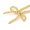Brass Beaded Necklaces NJEW-K271-01G-02-2