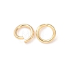 Brass Open Jump Rings KK-G604-08G-22-2