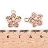 Rack Plating Alloy Pave Rhinestone Pendants FIND-N005-15B-3