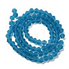 Imitate Austrian Crystal Frosted Glass Beads Strands EGLA-A039-T2mm-MD01-3