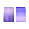 Two Tone Rectangle Plastic Zip Top Gift Bags OPP-C003-01A-04-1
