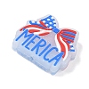 Independence Day Silicone Beads SIL-E013-01A-2