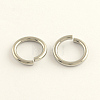 Tarnish Resistant 304 Stainless Steel Open Jump Rings X-STAS-R065-40-1