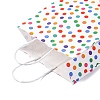 Polka Dot Print Paper Packing Tote Bags LS-CARB-R001-01A-3