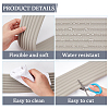 NBR Foam Anticollision Strip AJEW-GF0014-63A-6