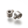304 Stainless Steel Crimp Beads STAS-L216-51P-01-2