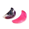 Moon Natural Druzy Geode Agate Ornament G-F833-W01-01-2