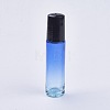 10ml Glass Gradient Color Essential Oil Empty Roller Ball Bottles X-MRMJ-WH0011-B01-10ml-1