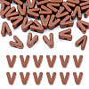 Opaque Acrylic European Beads OACR-TAC0019-006V-1