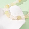 12MM Dyed Natural Green Jade Round Beaded Necklaces GG-CBAA808-04P-E-3