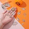 20Pcs 10 Style 201 Stainless Steel Laser Cut Charms STAS-SZ0002-67P-2