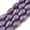 Opaque Solid Color Beads Strands X-EGLA-N013-P10mm-D09-1
