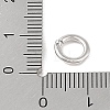 Brass Locking Jump Rings KK-S369-01P-02-3