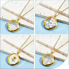 2Pcs 304 Stainless Steel Locket Pendants STAS-BBC0010-33-6