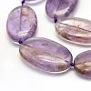 Natural Ametrine Beads Strands G-G695-08-3