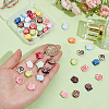 55Pcs Opaque Acrylic Beads OACR-PA0002-20-3