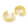 Brass Cuff Earrings Finding for Women EJEW-I305-51G-2