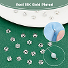 30Pcs 925 Sterling Silver Bead Caps STER-UN0001-29-5