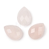 Natural Rose Quartz Cabochons G-C146-04R-1