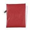 Imitation Leather Jewelry Storage Zipper Bags ABAG-G016-01C-01-2