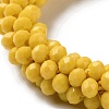 Crochet Glass Beads Braided Stretch Bracelet BJEW-S144-002E-13-2