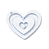 Transparent Plastic Pendants LS-KY-P014-01C-2