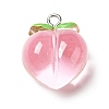 Transparent Resin Pendants RESI-C020-01P-1