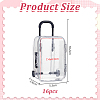 16Pcs Luggage Cases Plastic Candy Gift Storage Tote Boxes CON-HY0001-10-2
