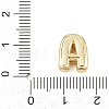 Brass Micro Pave Cubic Zirconia Beads KK-C170-35G-4