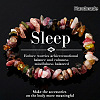 Natural Multicolor Tourmaline Chip Beaded Stretch Bracelets JI5766-5-1