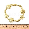 Brass Link Bracelets for Women LS-BJEW-C118-01G-6