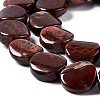 Natural Brecciated Jasper Beads Strands G-O120-12-4