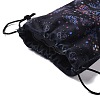 Velvet Tarot Cards Storage Drawstring Bags ZODI-PW0002-06B-4