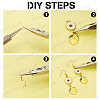 DIY Fruit Dangle Earring Making Kit DIY-SC0018-99-4