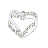 Alloy Rhinestone Pendants LS-RB-CBA332B-04B-P-1