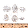 Pearlized Opaque Acrylic Beads X-OACR-T029-04A-3