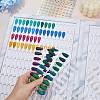 Plastic with Paper Nail Tips MRMJ-FH0001-68A-3