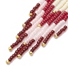 Seed Beads Pendants PALLOY-MZ00221-3