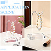 6Pcs Plastic Single Bracelet Display Stands BDIS-GO0001-01B-5