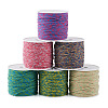  6 Rolls 6 Colors Cotton Braid Thread OCOR-TA0001-50-9