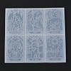 Tarot Cards Silicone Molds DIY-P020-04C-2