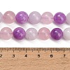 Natural White Jade & Madagascar Rose Quartz & Dyed White Jade Beads Strands GG-CBA1A62-A01-02-5