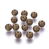 Tibetan Style Zinc Alloy Beads PALLOY-L230-01AB-RS-1