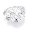 Textured Acrylic Pendants OACR-T030-38B-2